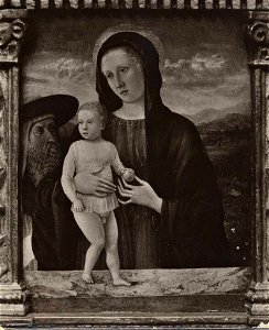 Bellini - Madonna con Bambino e san Girolamo, Asta Christie's