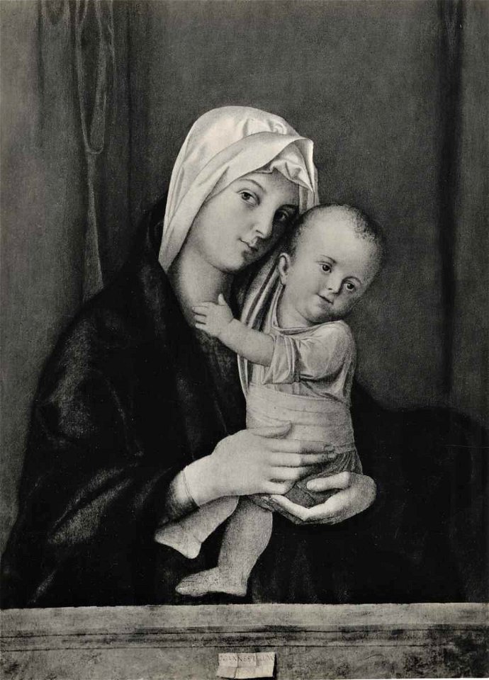 Bellini, bottega - Madonna con Bambino, inv. 23
