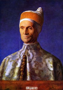 Giovanni Bellini - Ritratto del Doge Leonardo Loredan. Free illustration for personal and commercial use.