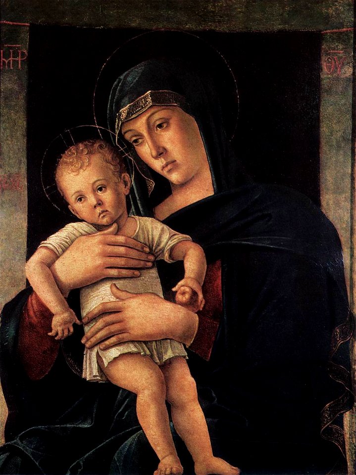 Giovanni Bellini - Madonna with the Child (Greek Madonna) - WGA1638