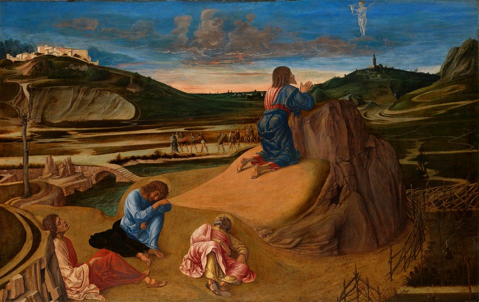 Bellini,Giovanni - Agony in the Garden - National Gallery