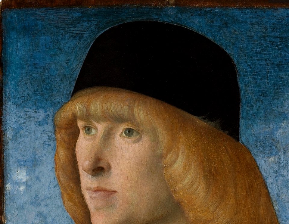 Bellini, Giovanni; Portrait of a Man detail; Museo Civico Padua