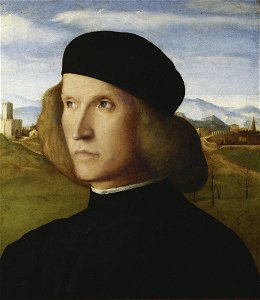 Bellini - ritratto di giovane uomo - windsor. Free illustration for personal and commercial use.