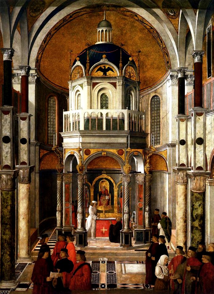 Gentile bellini, Healing of Pietro dei Ludovici