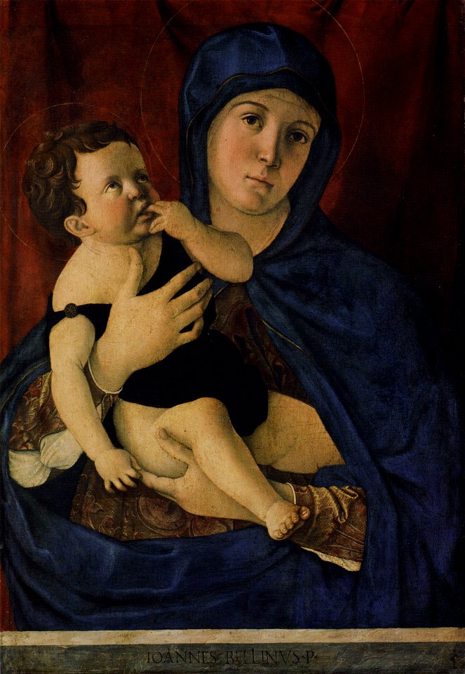 Bellini, Giovanni - Madonna and Child - Gemäldegalerie Berlin 10A