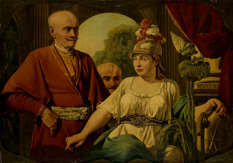 Bellotto - Allegorie INCLINATA RESURGIT, 1762, Gal.-Nr. 632