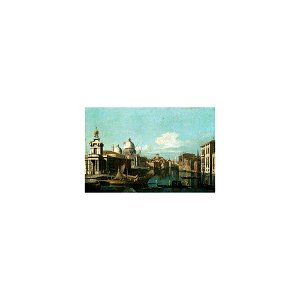 Bellotto - Cerchia di - VEDUTA DEL CANAL GRANDE CON LA PUNTA DELLA DOGANA E LA CHIESA DELLA SALUTE SULLA SINISTRA, lot.191
