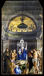 Accademia - Pala di San Giobbe by Giovanni Bellini