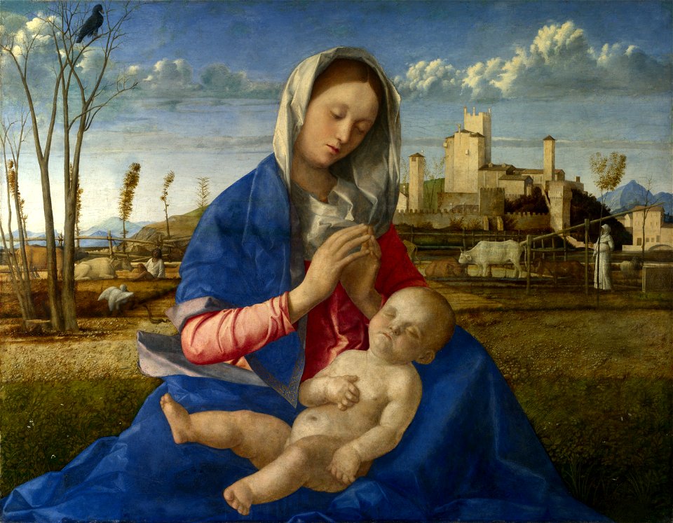 Giovanni bellini, madonna del prato 01