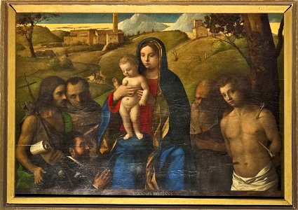 Bellini Giovanni, Madonna e santi (1507)