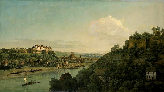 Bellotto - Pirna von der Postaer Höhe, 1753-54, Gal.-Nr. 618