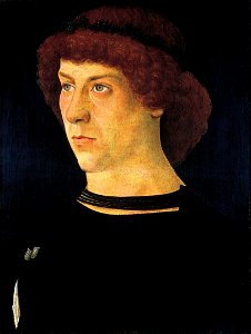 Giovanni Bellini - Portrait of Joerg Fugger (1474). Free illustration for personal and commercial use.