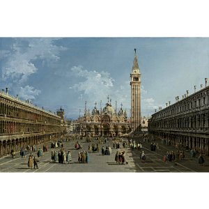Bellotto - THE PIAZZA SAN MARCO, VENICE, lot.65