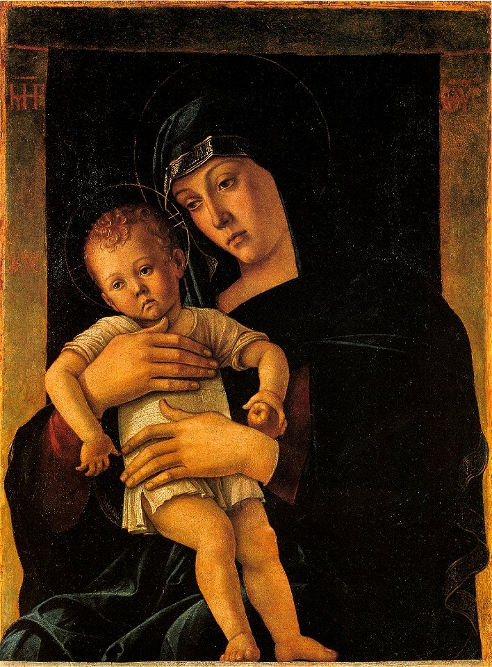 Giovannei bellini, madonna greca, brera
