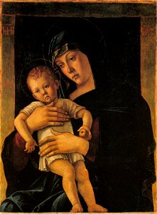 Giovannei bellini, madonna greca, brera