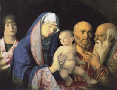 Giovanni Bellini - Die Darbringung Jesu im Tempel - 1499-1500