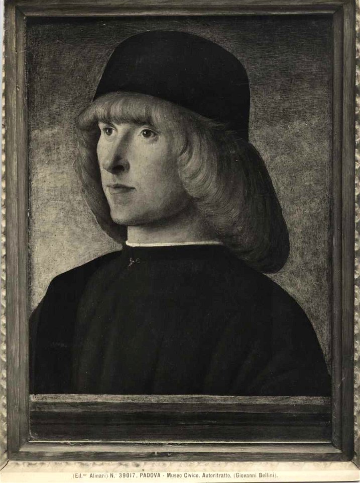 Bellini - Ritratto di giovane uomo, inv. 43