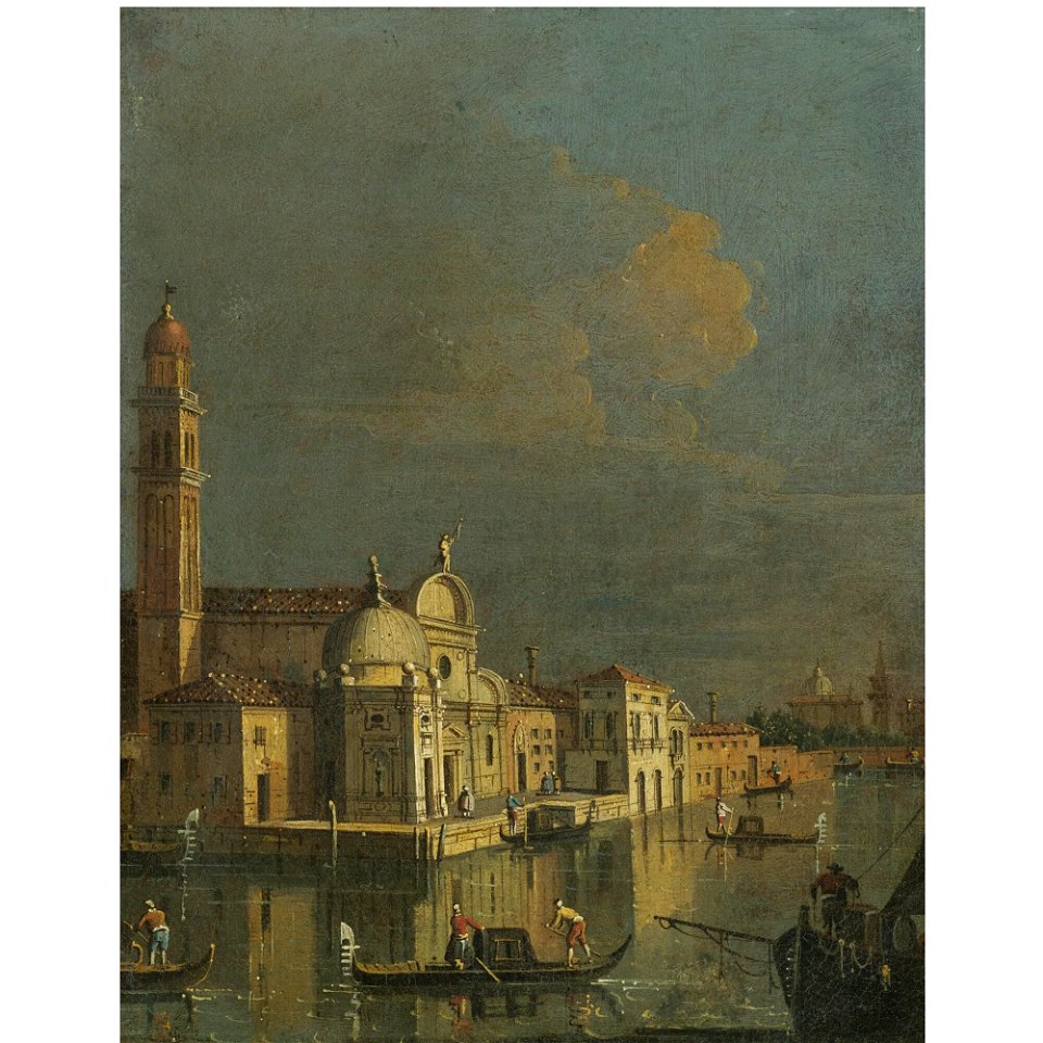 Bellotto - Circle of - VENICE, A CAPRICCIO VIEW OF SAN GIORGIO MAGGIORE, lot.263
