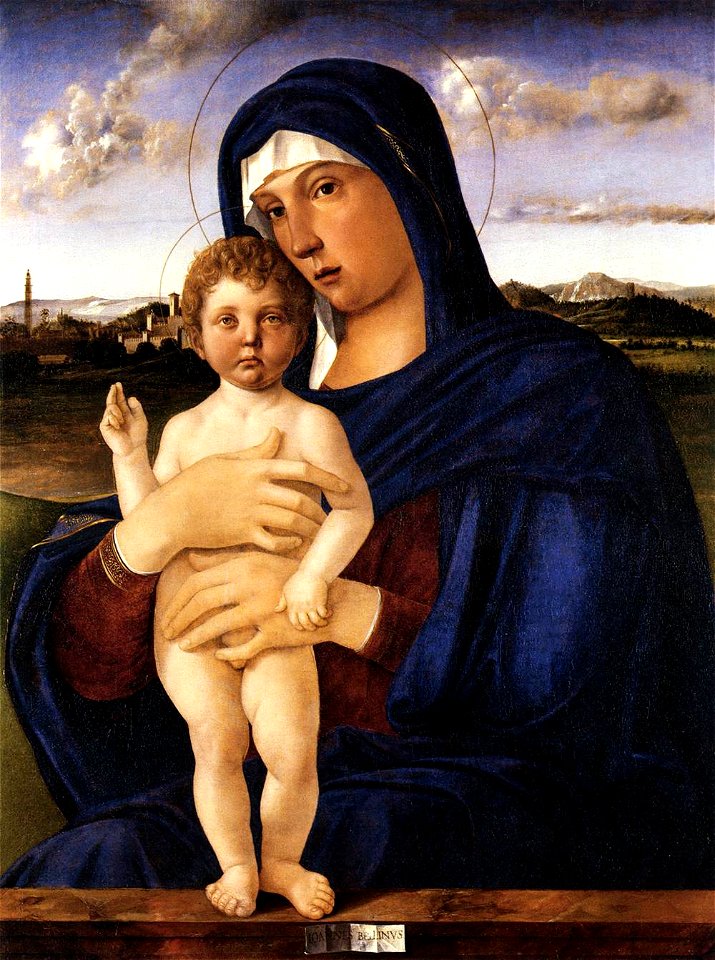 Giovanni bellini, madonna contarini
