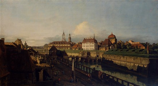 Bellotto - Old Fortifications of Dresden, between 1749 and 1752, ГЭ-207