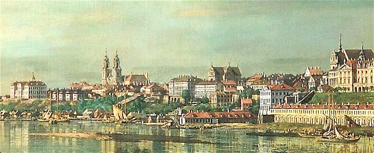 Bellotto View of Warsaw from Praga-Krakowskie Przedmiescie