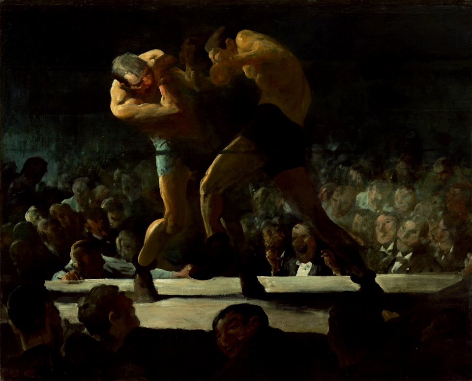 George Bellows - Club Night (1907)