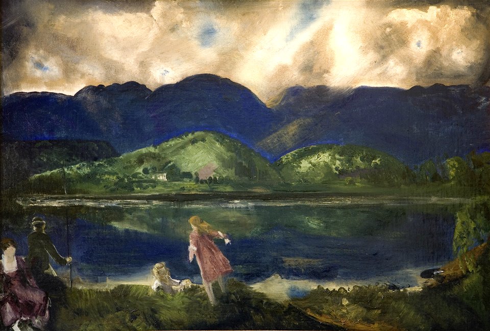 George Bellows - Coopers Lake (1924)