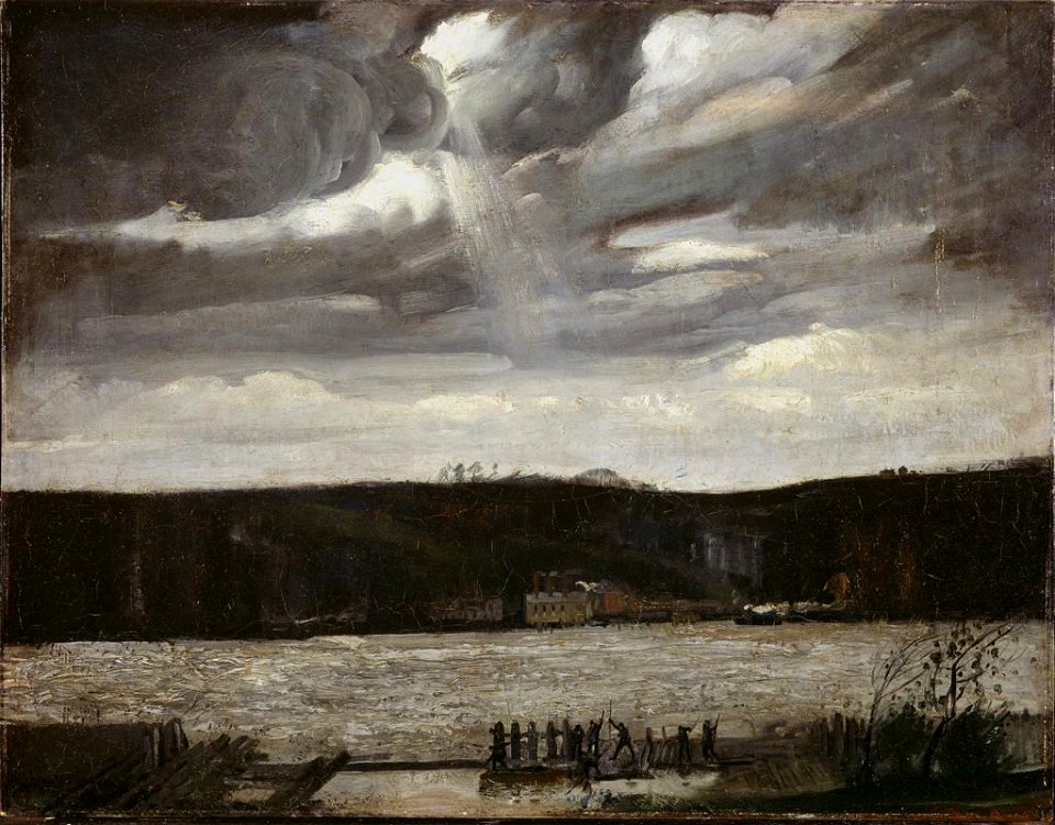 George Bellows - A Cloudy Day (1908)