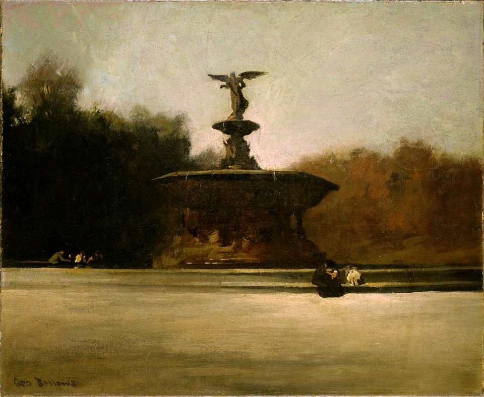 George Bellows - Bethesda Fountain (1905)