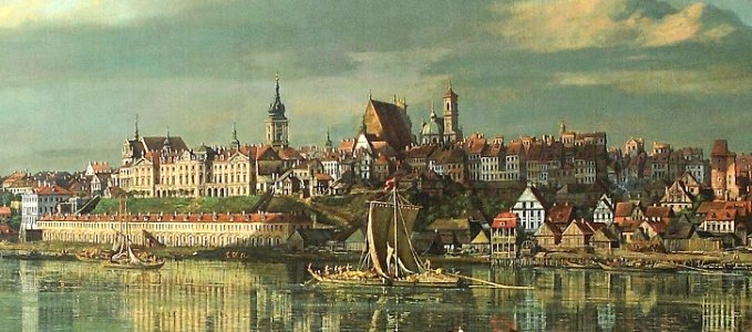 Bellotto View of Warsaw from Praga-Old Town