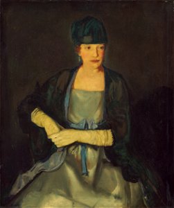 George Bellows - Maud Dale (1919). Free illustration for personal and commercial use.
