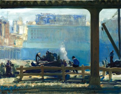 George Bellows - Blue Morning (1909)