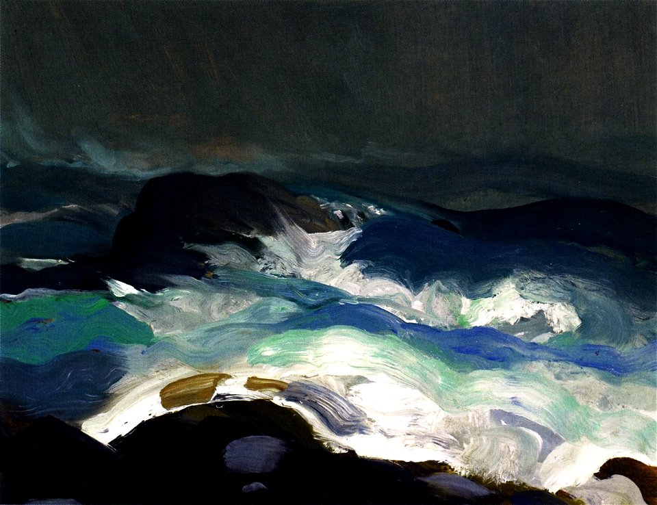 George Bellows Sea In Fog 1913 Creazilla