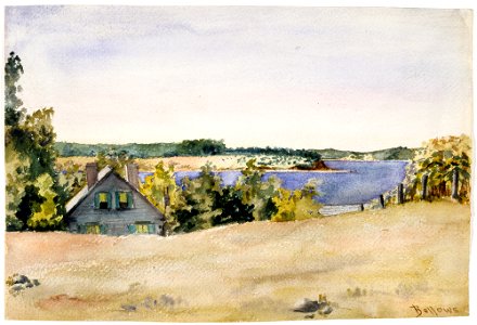 George Bellows - The Grove - Gardiner's Bay from Sag Harbor, 1899