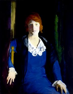 George Bellows - Portrait of Florence Pierce - Google Art Project. Free illustration for personal and commercial use.