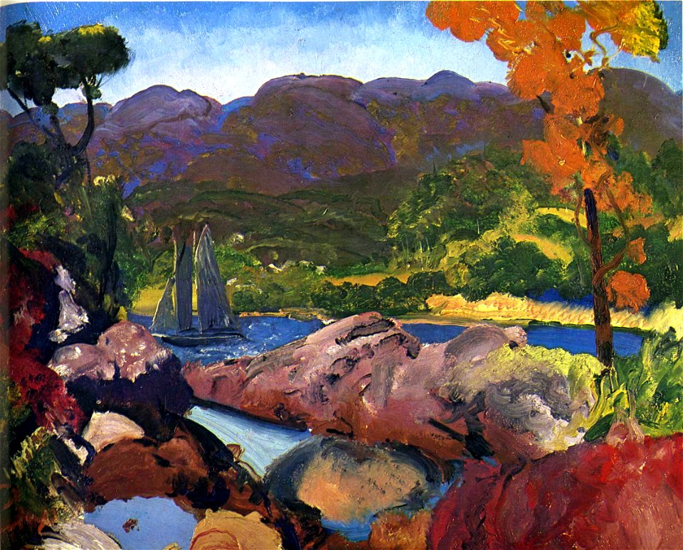 George Bellows - Romance of Autumn (Oct. 1916)