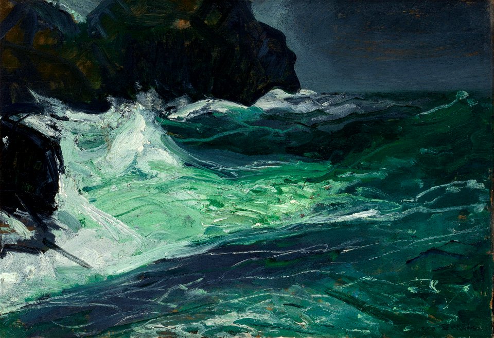 George Bellows - Storm Sea (1913)
