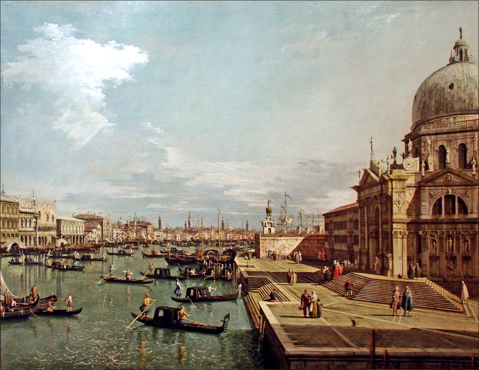 Léglise de la Salute à Venise par Canaletto (5272085924)