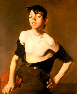 George Bellows - Portrait of Paddy Flannigan (1908)