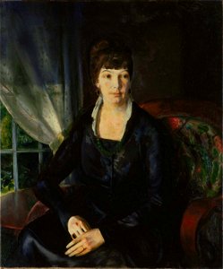 Bellows George Emma at the Window 1920