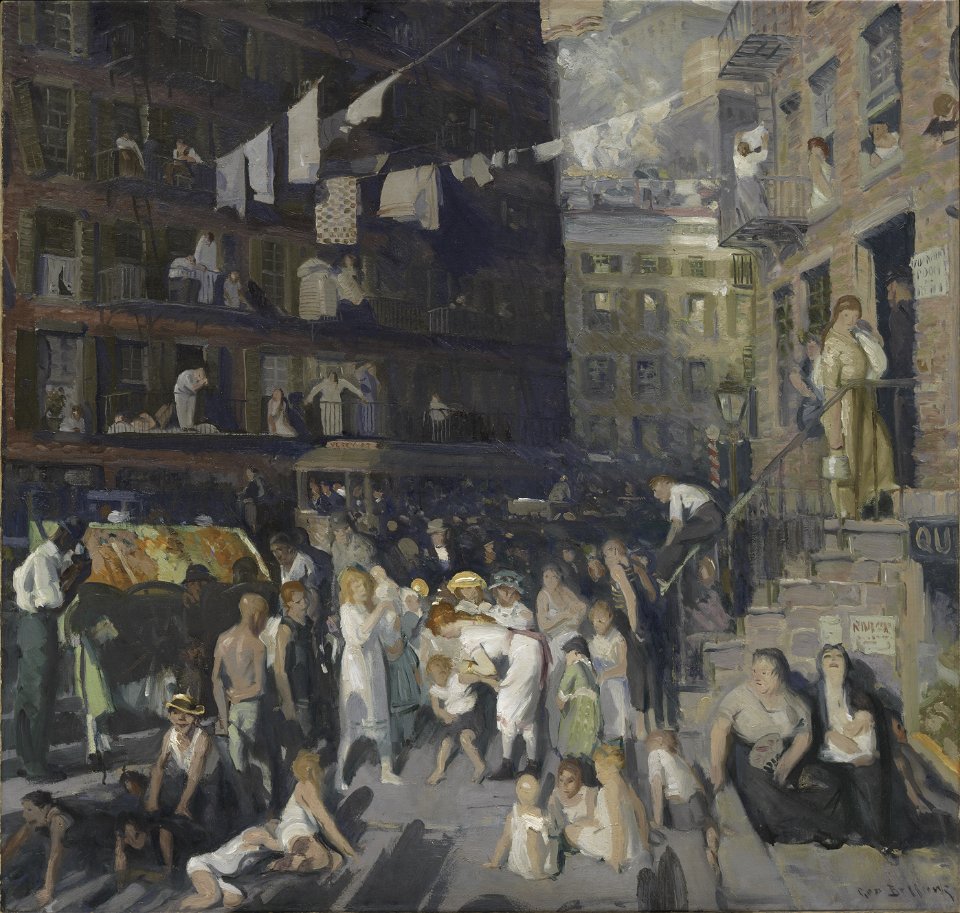 George Bellows - Cliff Dwellers (1913)