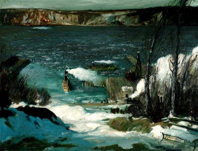 George Bellows - North River (1908)