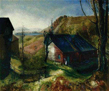 George Bellows - Mountain Farm (1922)