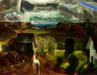 George Bellows - The White Horse, 1922