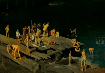 George Bellows - Forty-two Kids, 1907