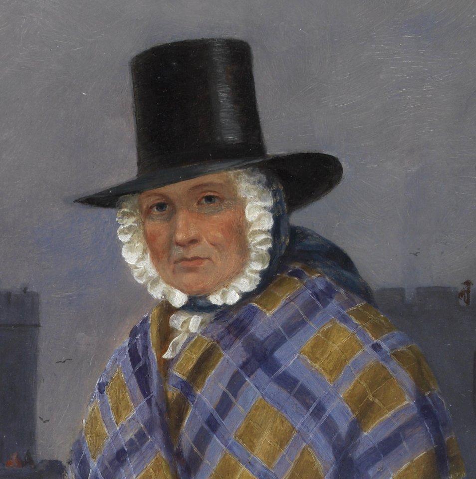 Bellringer of Caernarvon in costume of trade - John Cambrian Rowland (cropped)