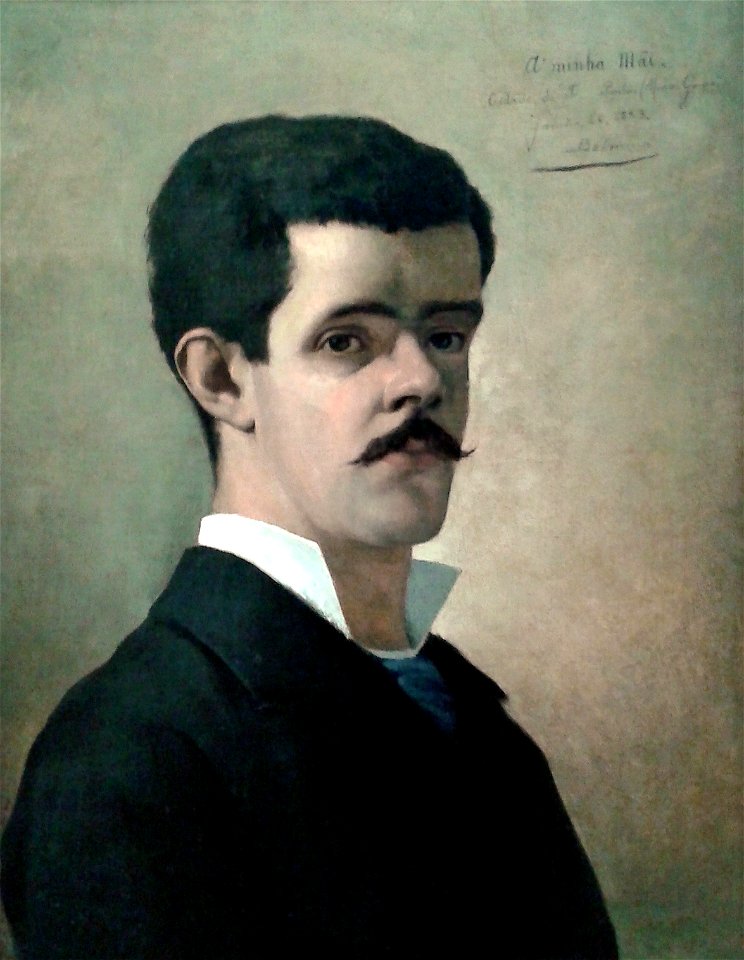 Belmiro de Almeida - Auto-retrato aos 25 anos de idade, 1883