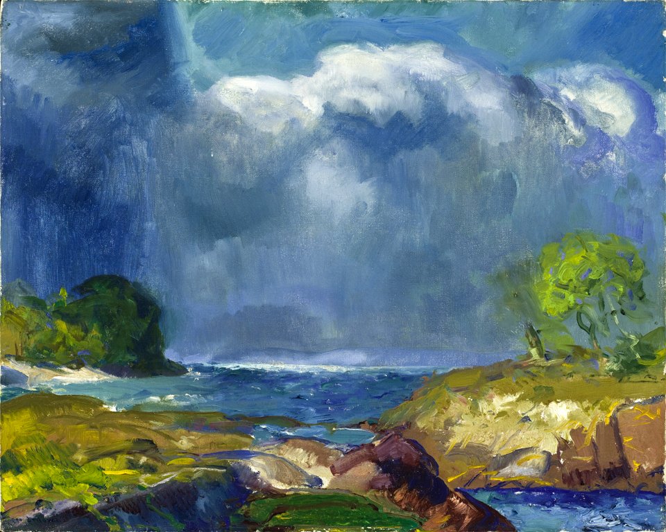 George Bellows - The Coming Storm (1916)