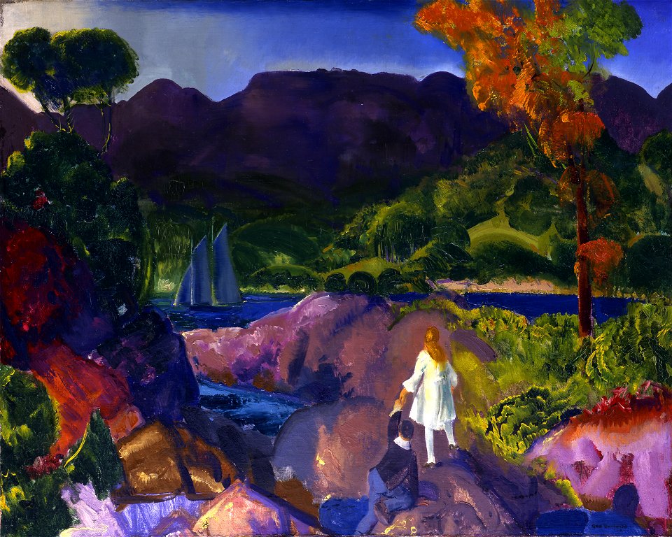 George Bellows - Romance of Autumn (1916)