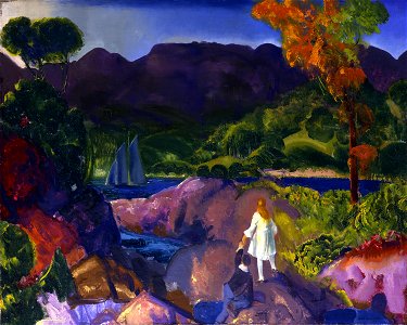 George Bellows - Romance of Autumn (1916)